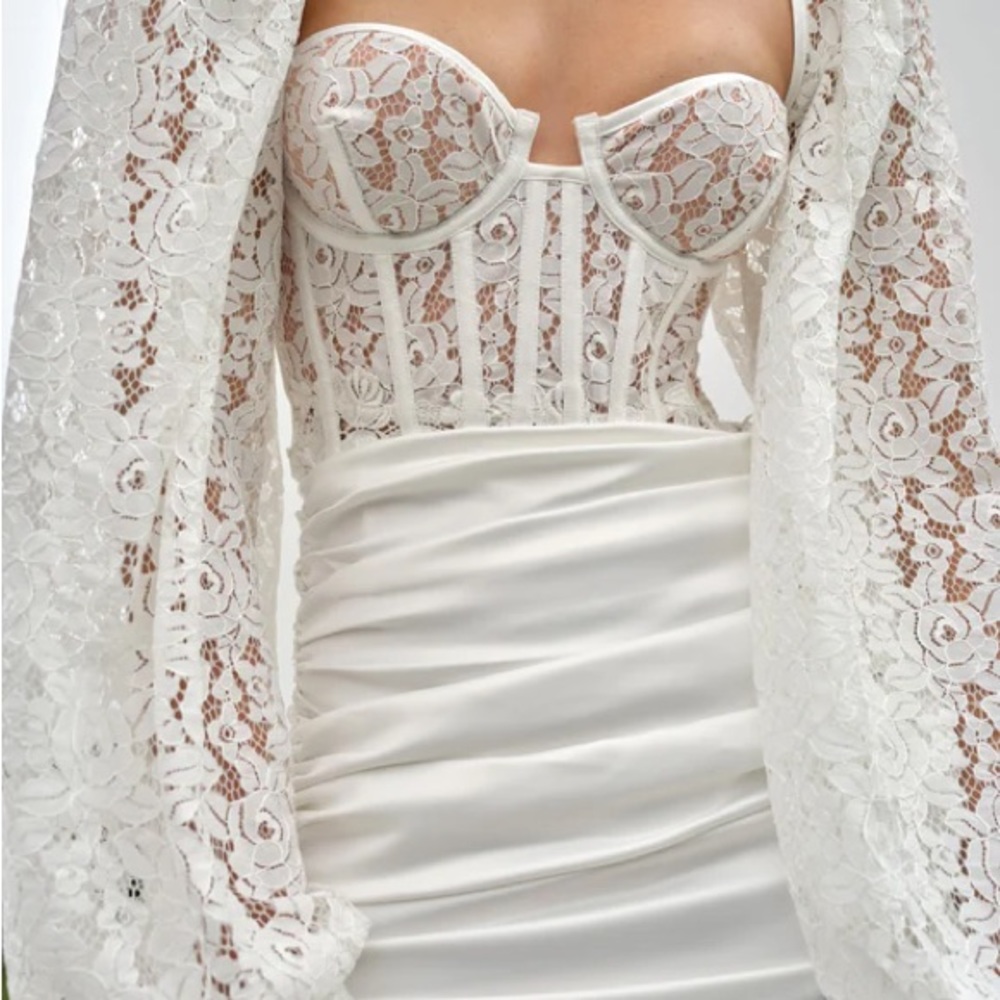 For Love & Lemons Lacey Mini Dress